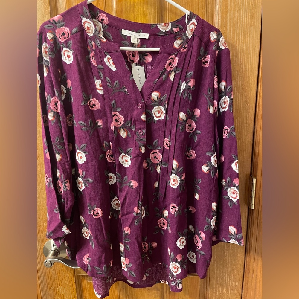 Fun to Fun Kearney Henley top.